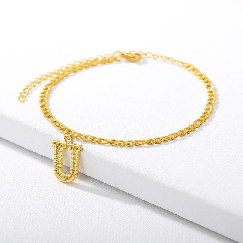 Gold Cuban Chain Anklet