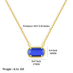 Birthstone Crystal Necklace