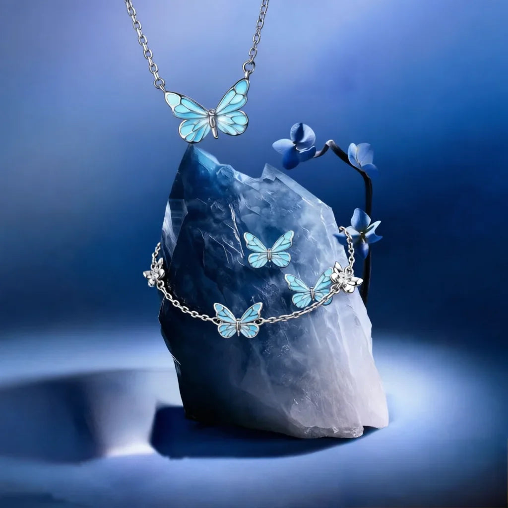Luminous Butterfly Earrings
