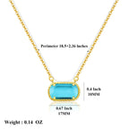 Birthstone Crystal Necklace