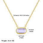 Birthstone Crystal Necklace