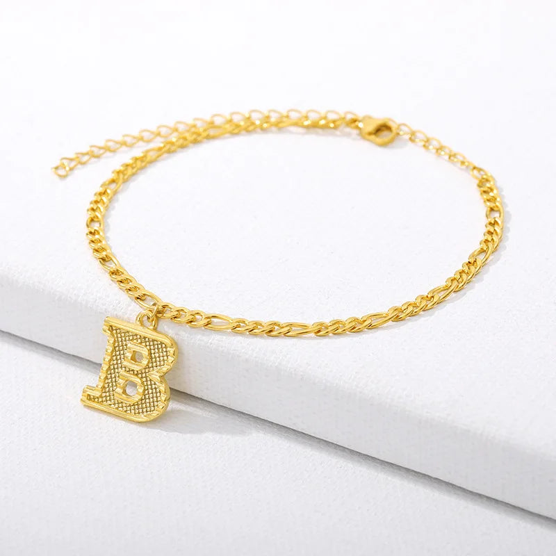 Gold Cuban Chain Anklet