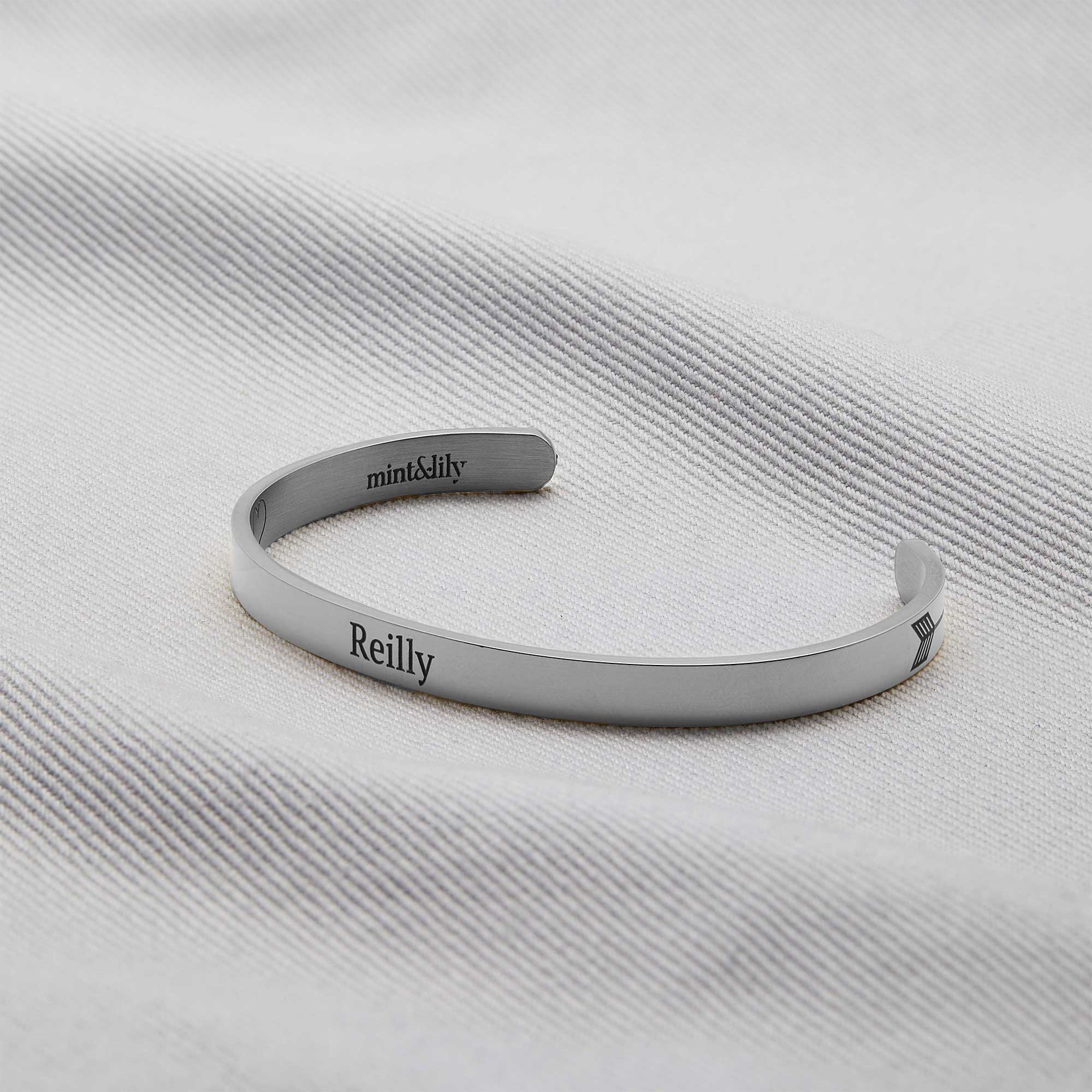 Beautiful Girl You Can Do Hard Things Cuff Bracelet