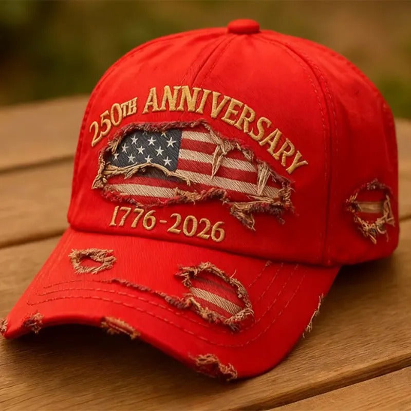 250th Anniversary USA Commemorative Cap (1776–2026)
