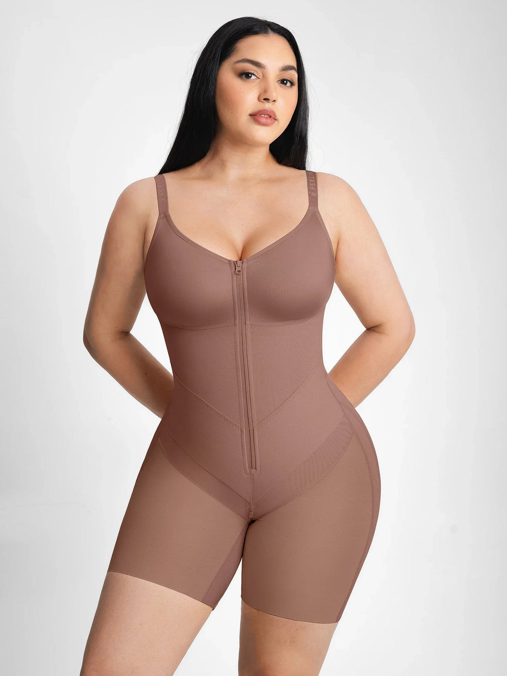 Full-Coverage Tummy Control Shaper Faja