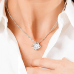 To My Love Preserved Rose & Necklace Set