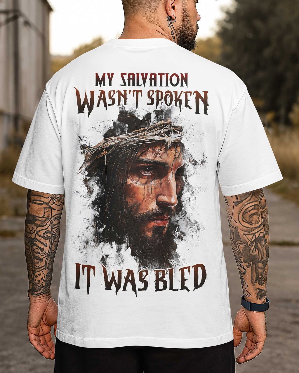 Mein Heil wurde nicht gesprochen, es wurde geblutet T-Shirt