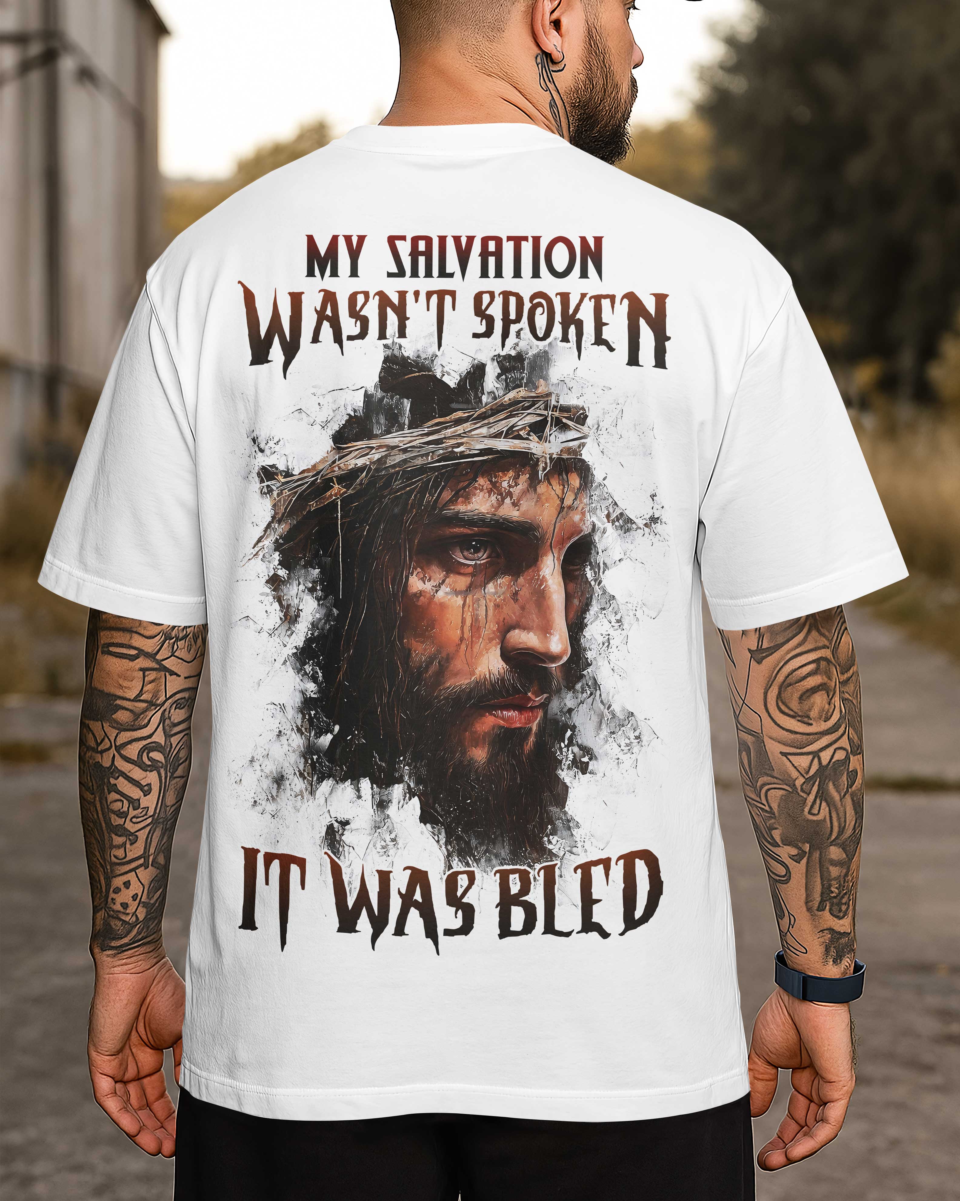Mein Heil wurde nicht gesprochen, es wurde geblutet T-Shirt