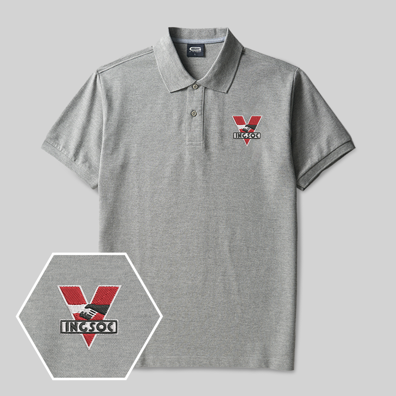 Polo bordado para frikis 1984 INGSOC