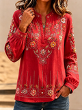 Women'S Printed Casual Top