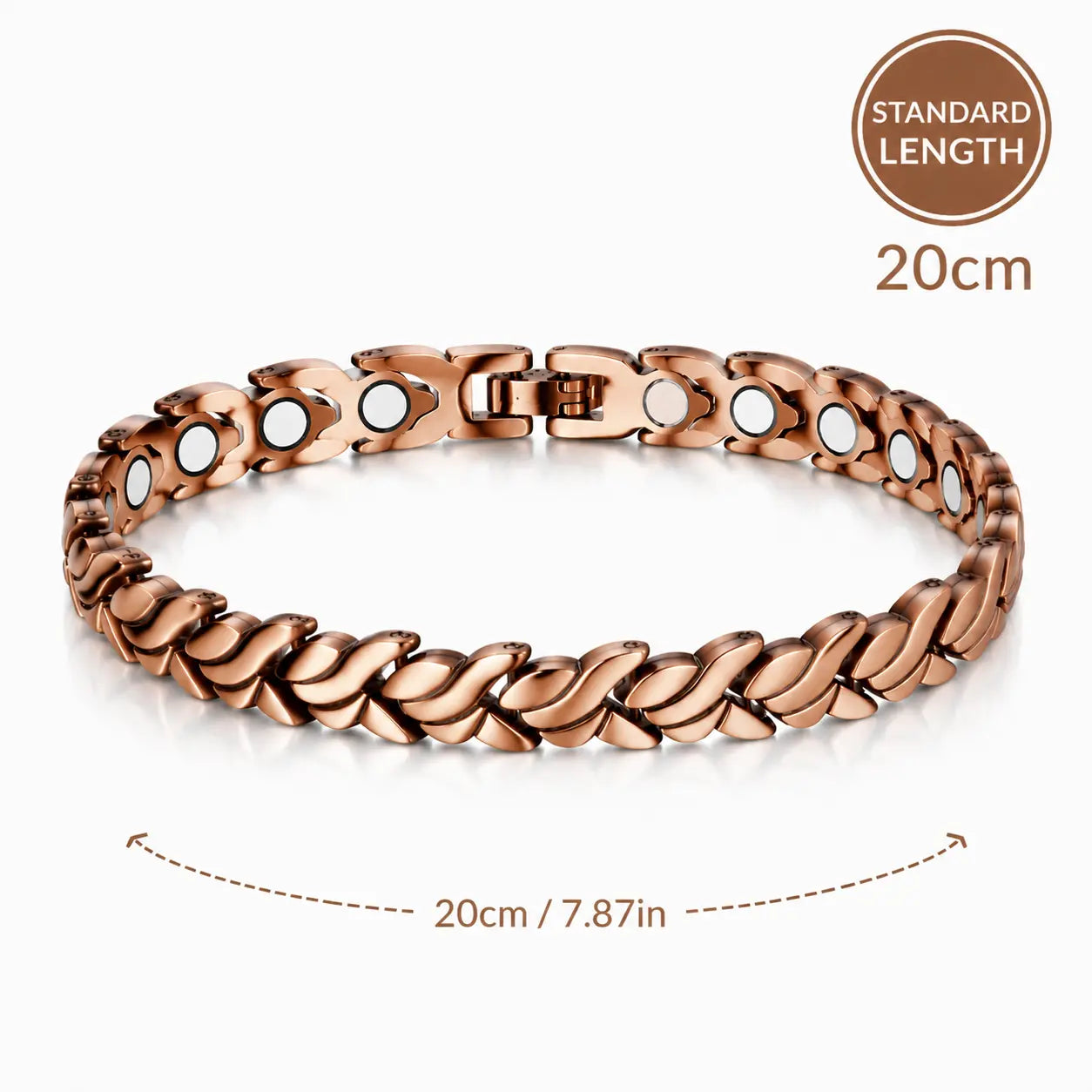 Magnetic Therapy X-Link Anklet & Bracelet for Men & Women
