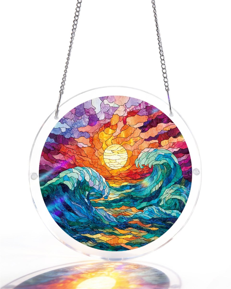 Attrape-soleil en acrylique - Marée dorée