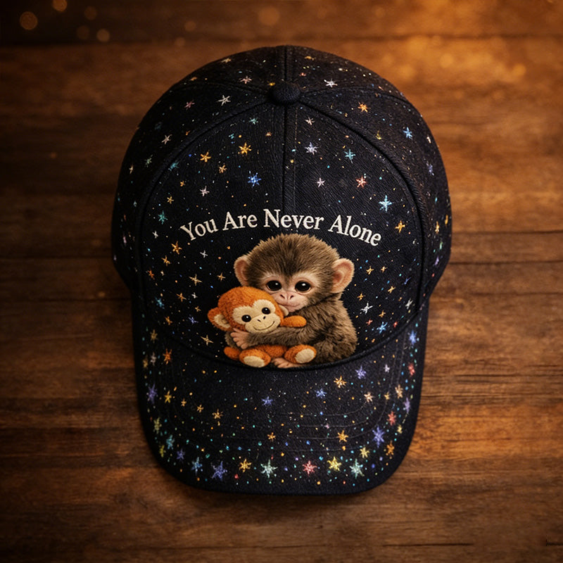 You Are Never Alone Art Print Casual Hat