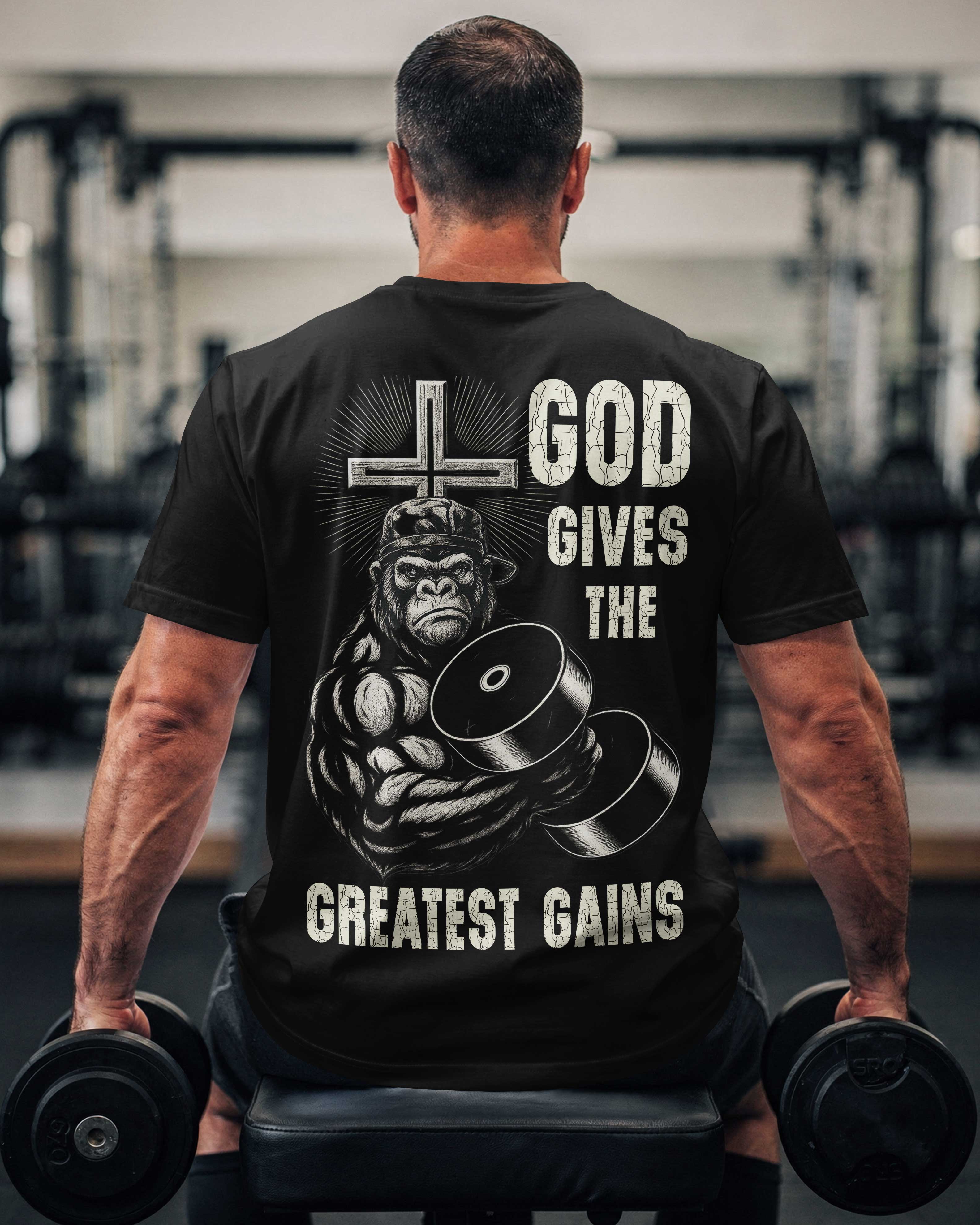 T-Shirt "Gott schenkt die größten Gewinne"