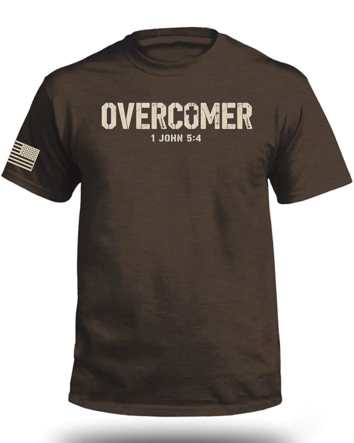OVERCOMER 1 John 5:4 T-Shirt