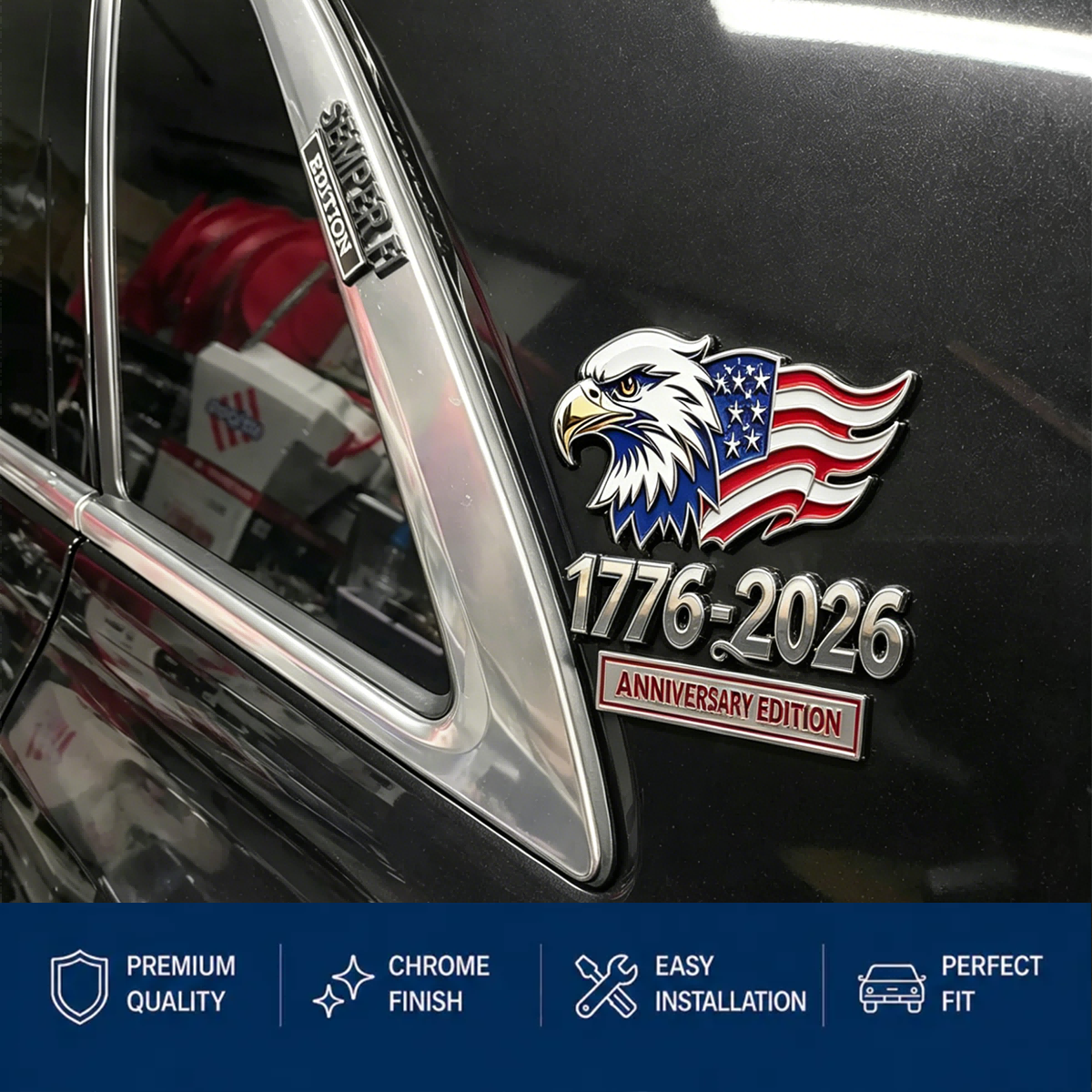 Patriot Automotive Badge