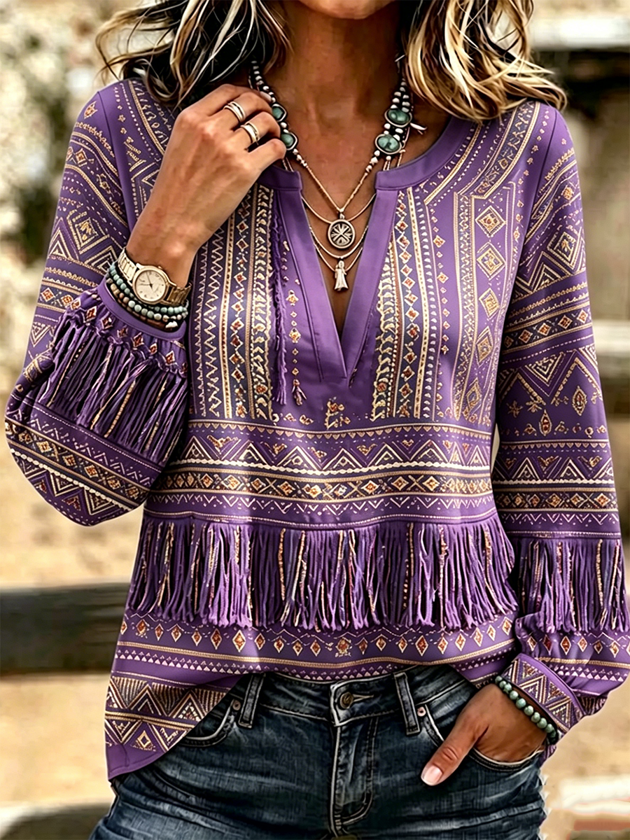 Top estampado floral para mujer