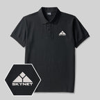 Geek Skynet Embroidered Polo Shirt