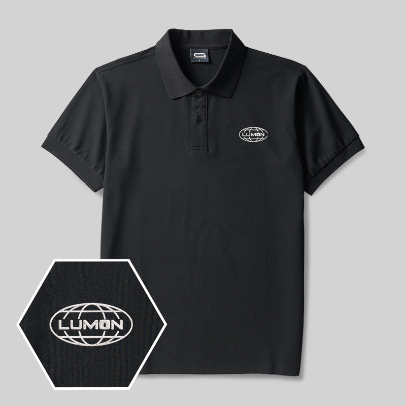 Lumon Geek Embroidered Polo Shirt