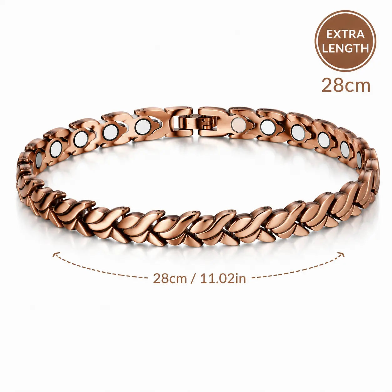 Magnetic Therapy X-Link Anklet & Bracelet for Men & Women
