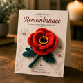 Remembrance Red Poppy Handmade Brooch