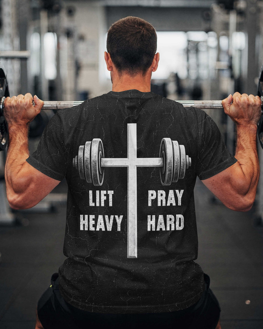 Heb schwer, bete inbrünstig T-Shirt
