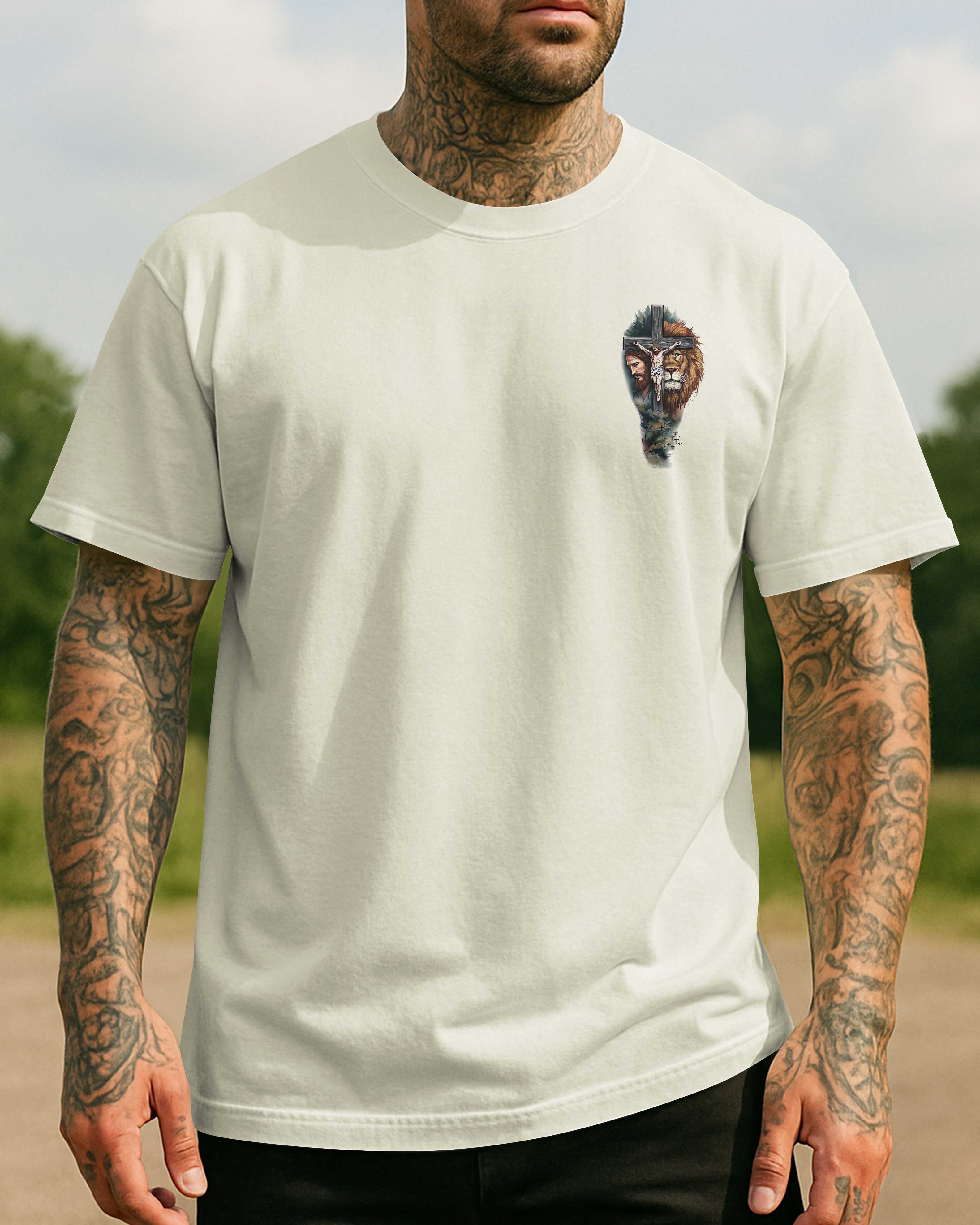 Jesus ist die Kraft hinter jedem Schritt, den ich gehe, T-Shirt
