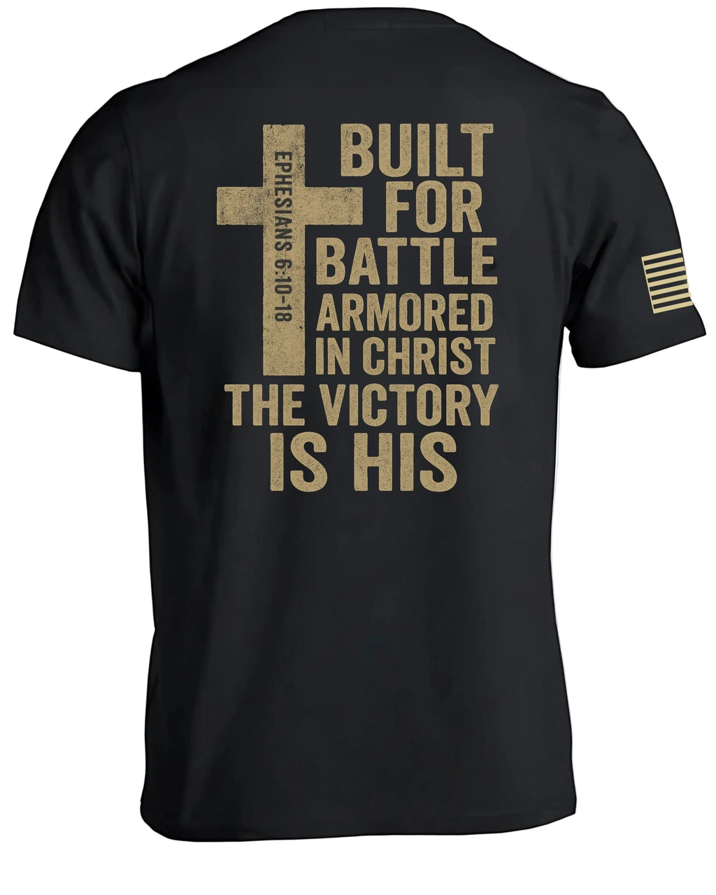 Built For Battle Armored In Christ T-Shirt