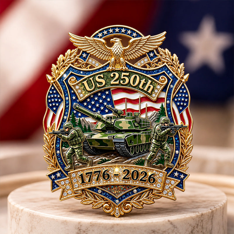 250 Years of Patriotism (1776-2026) Commemorative Brooch