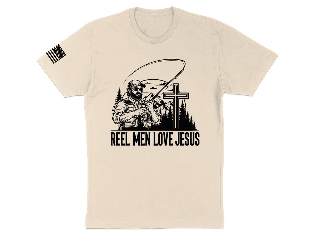Reel Men Love Jesus T-Shirt