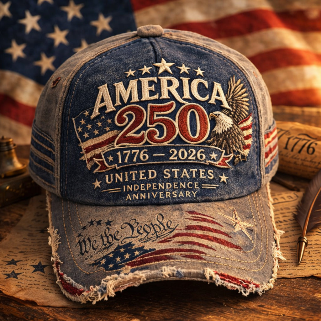 250th Anniversary Art Print Casual Hat