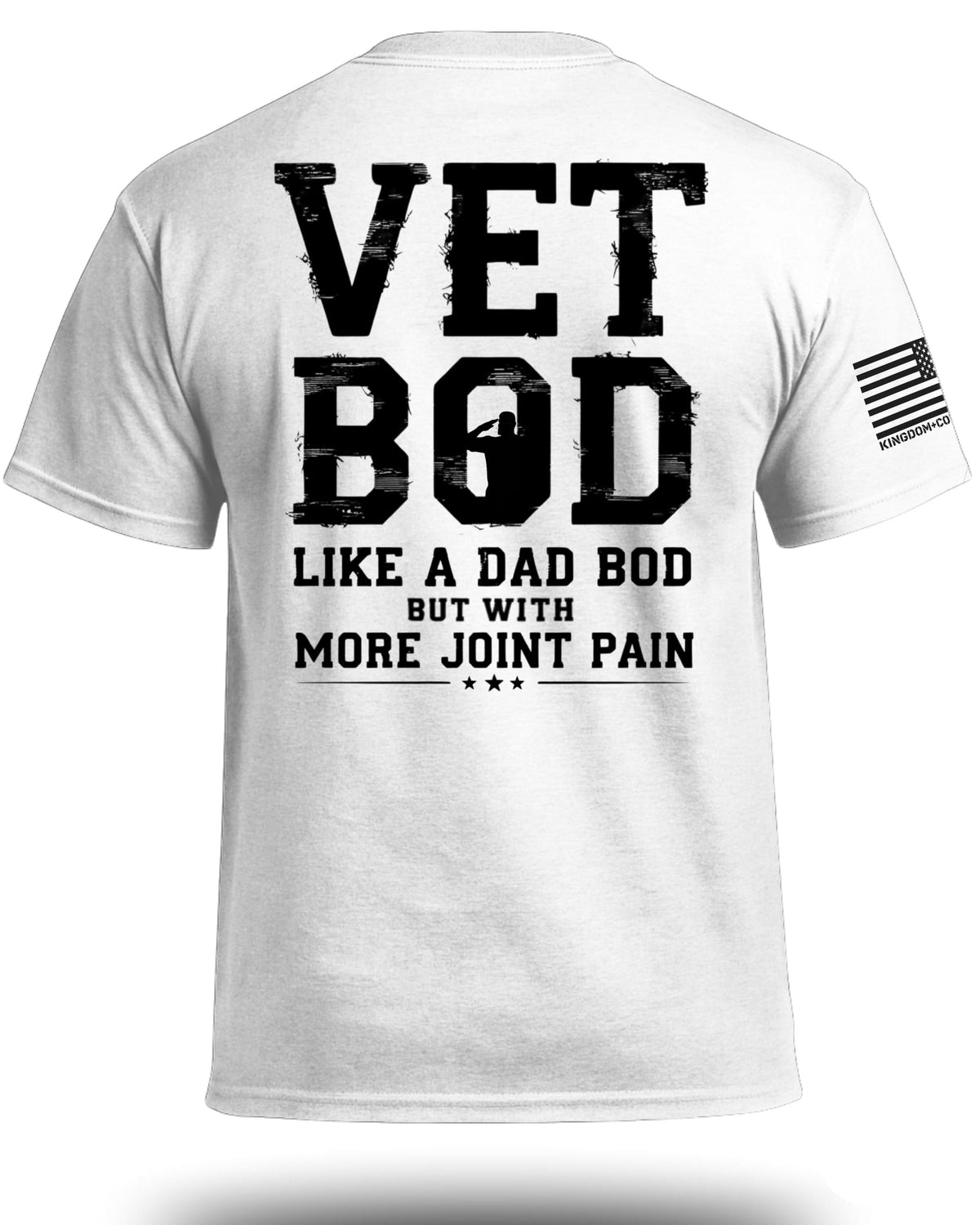 Vet-Körper wie ein Papa-Körper T-Shirt