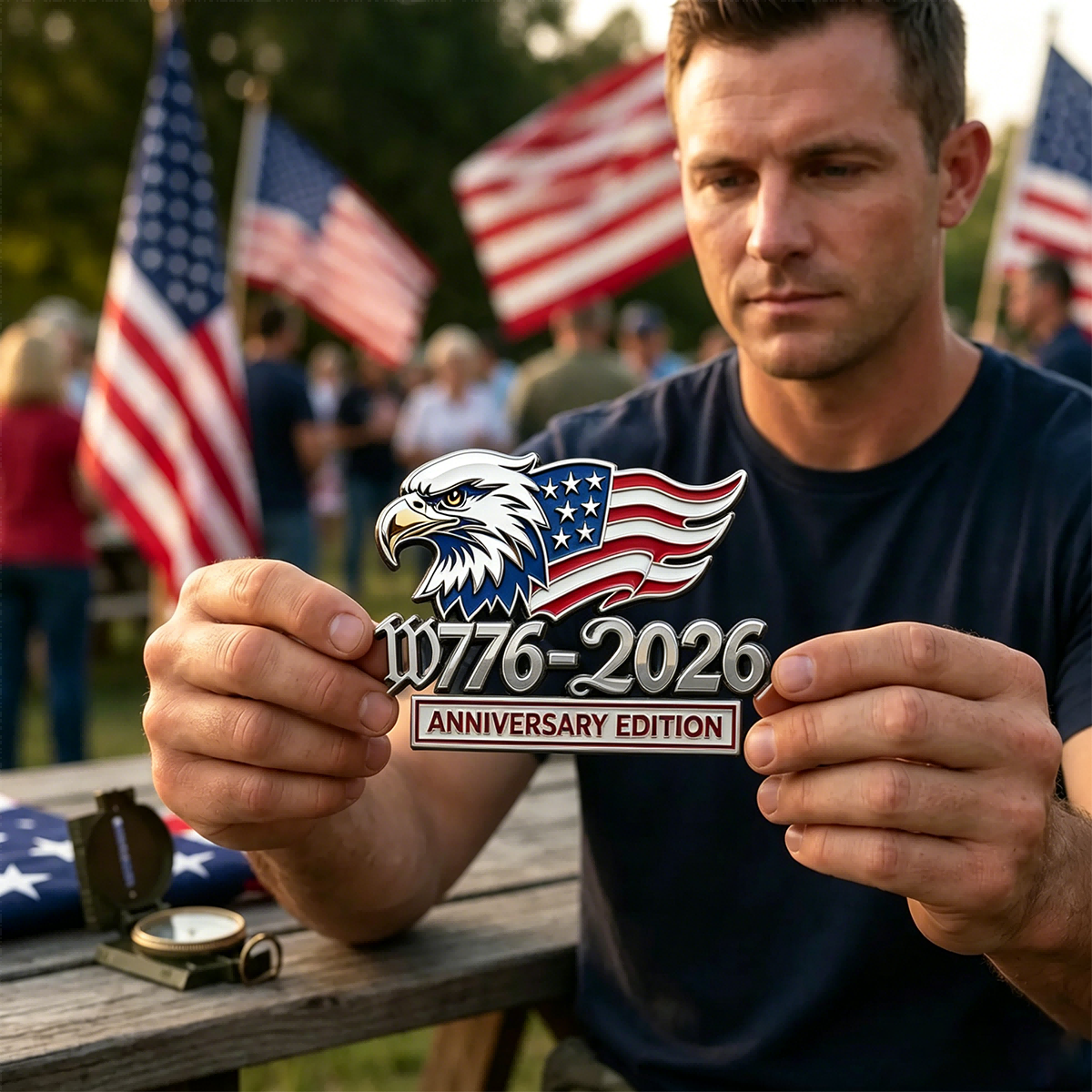 Patriot Automotive Badge