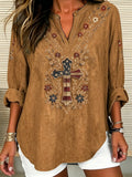Women's Western Faith Casual Printed Top