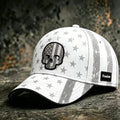 Retro Skull Print Casual Baseball Cap