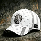 Retro Skull Print Casual Baseball Cap