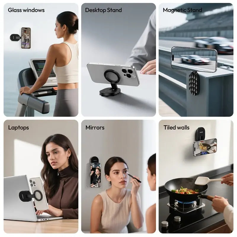 MA39 MagLock Suction Phone Mount for iPhone & More