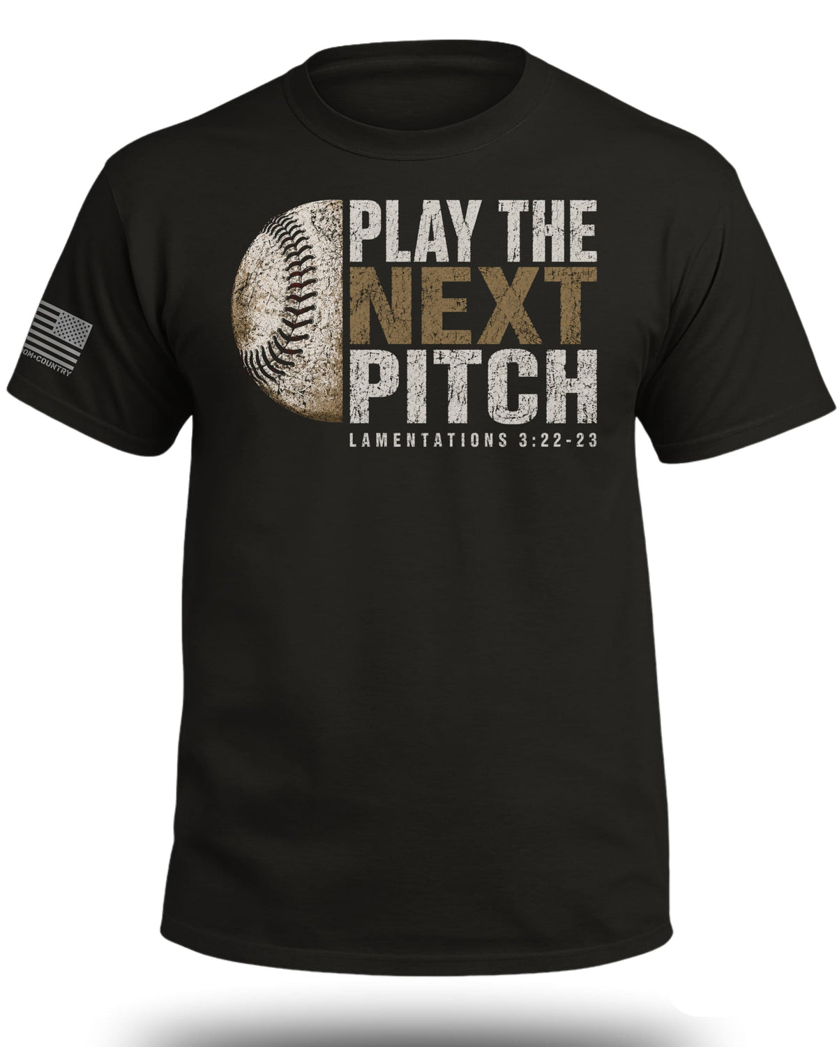 Play The Next Pitch Baseball T-Shirt