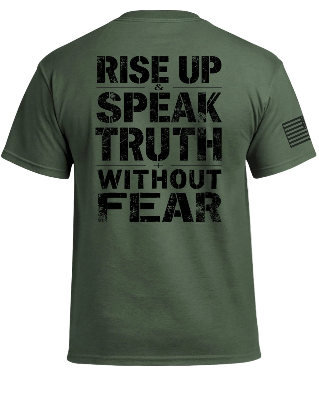 Steh auf und sprich die Wahrheit ohne Angst T-Shirt