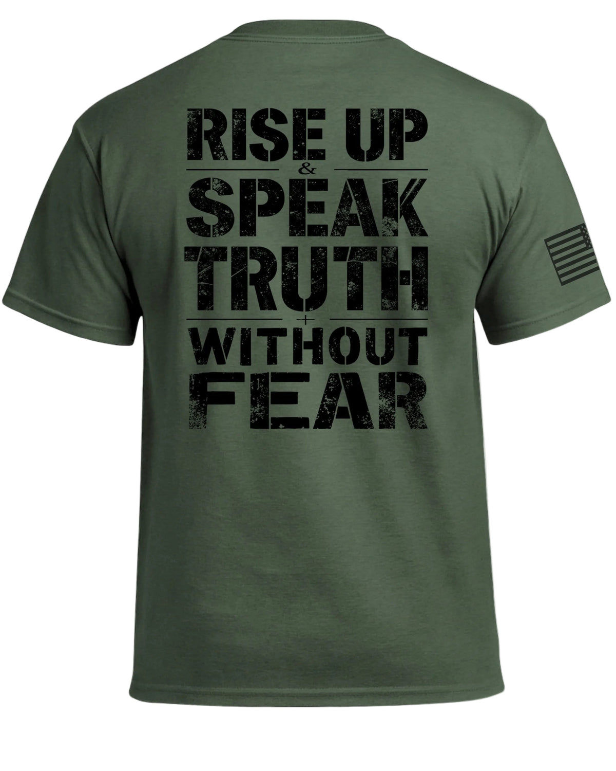 Steh auf und sprich die Wahrheit ohne Angst T-Shirt