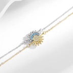 Sun & Moon Matching Bracelet Set – Stackable Friendship Gift for Best Friends, Sisters & Couples