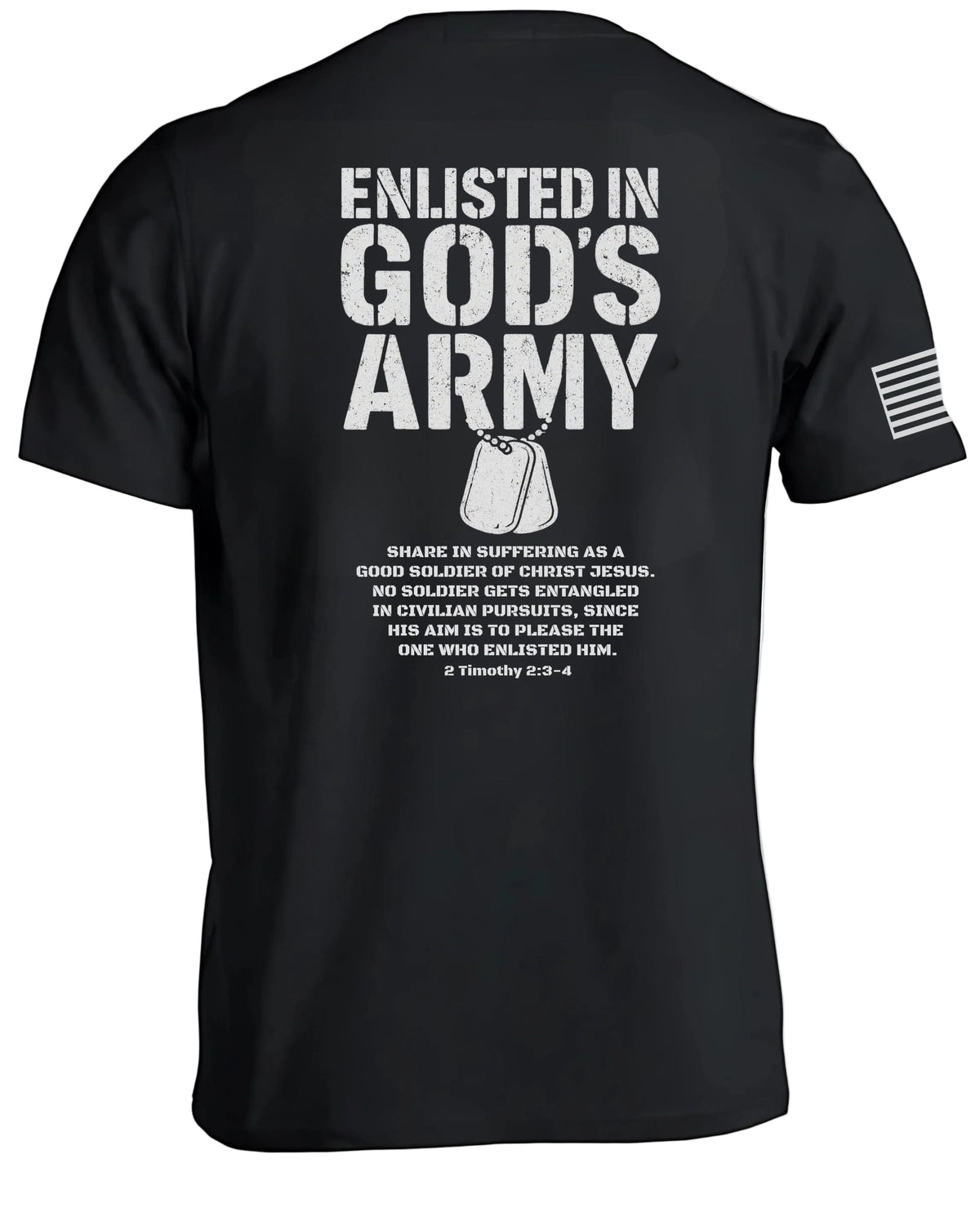 Enlisted In God's Army T-Shirt