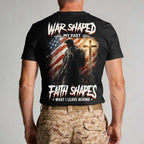 Krieg formte meine Vergangenheit – Glaube formt, was ich hinterlasse T-Shirt