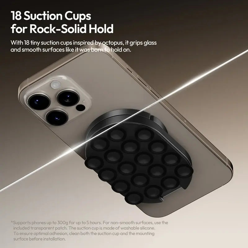 MA39 MagLock Suction Phone Mount for iPhone & More