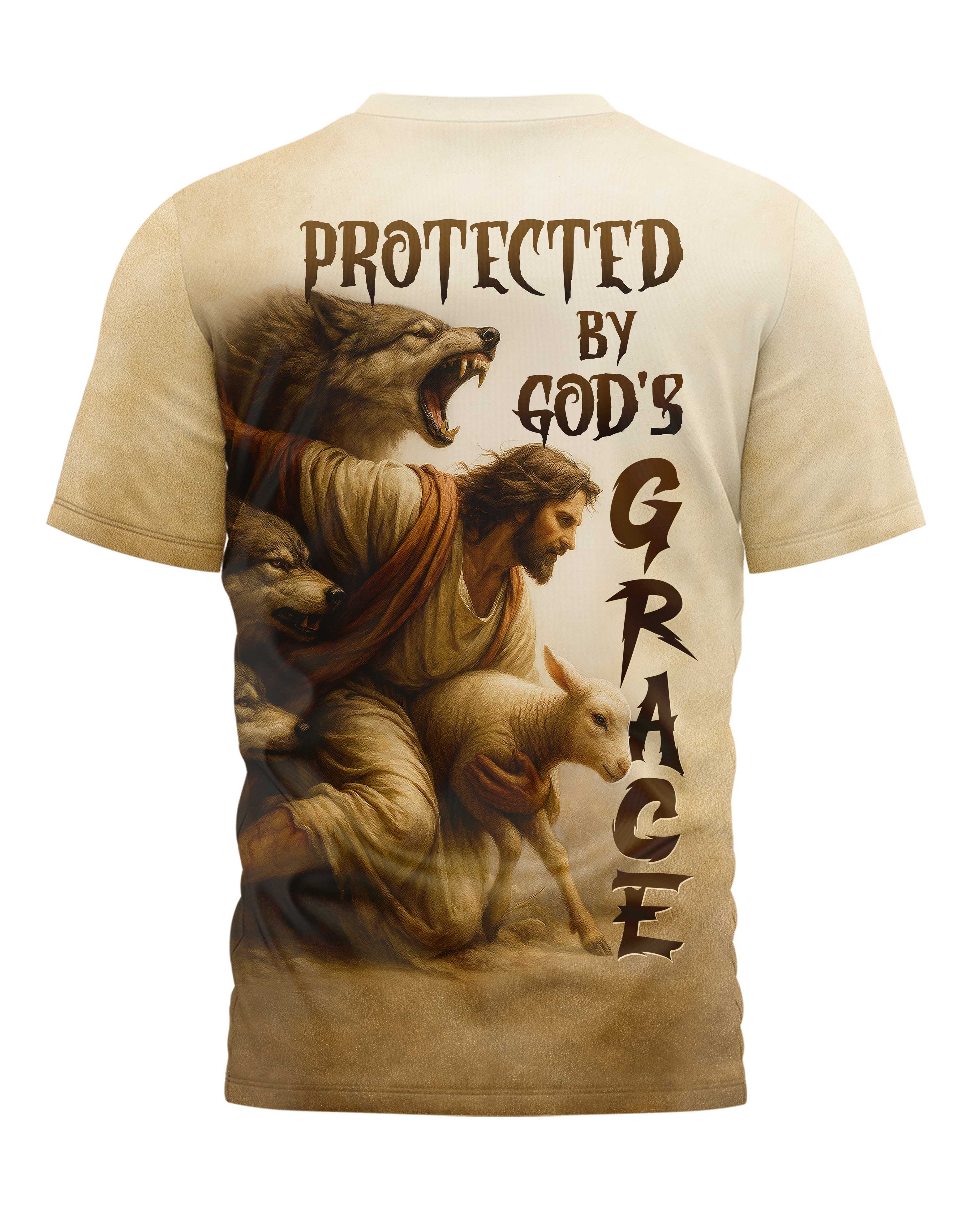 T-Shirt „Von Gnade beschützt“
