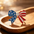 American Elemental Patriot Commemorative Brooch