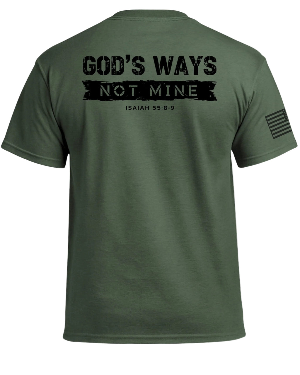 Gottes Wege, nicht meine (Rücken) T-Shirt