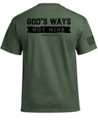 Gottes Wege, nicht meine (Rücken) T-Shirt