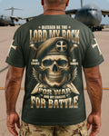 Gesegnet sei der Herr, mein Fels, der meine Hände für den Kampf trainiert T-Shirt