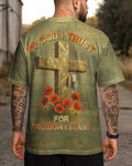 In God I Trust Allover Print T-Shirt
